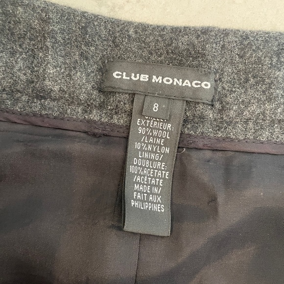 Club Monaco Wool skirt size 8 - Picture 3 of 14
